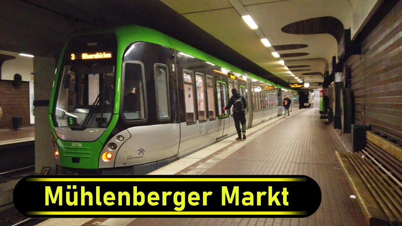 Stadtbahn Station Mühlenberger Markt - Hannover 🇩🇪 - Walkthrough 🚶