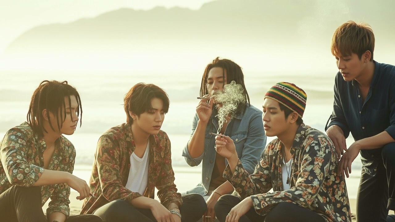 Dr. P7L x Suno Ai - sunset haze [หลุดโลก music] (Reggae + K-pop vibe)