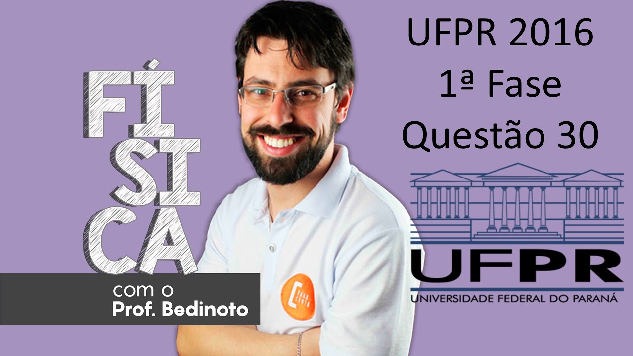 UFPR 2016 - Questão 30 - De um trecho de um circuito mais complexo, em que as setas indicam