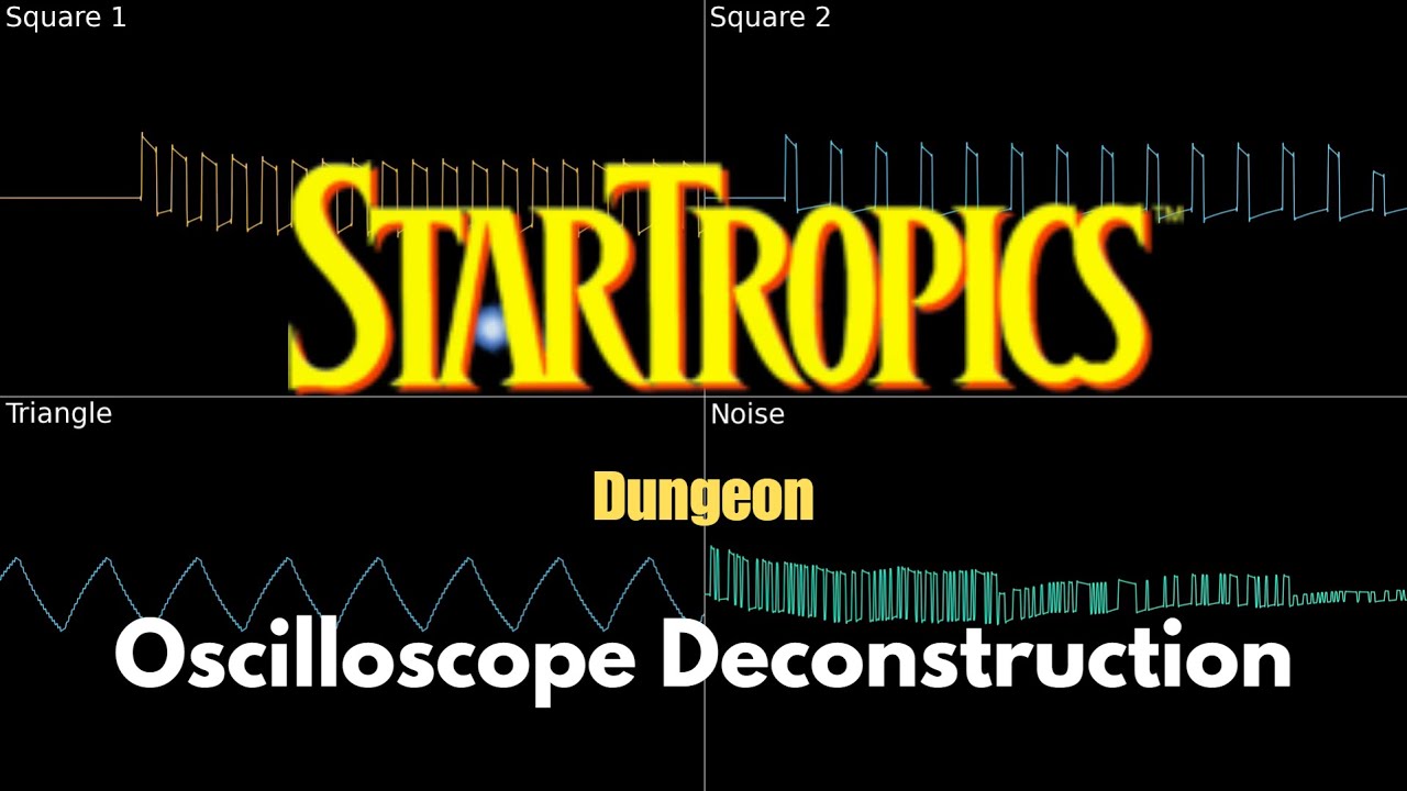 StarTropics - Dungeon (Oscilloscope Deconstruction)
