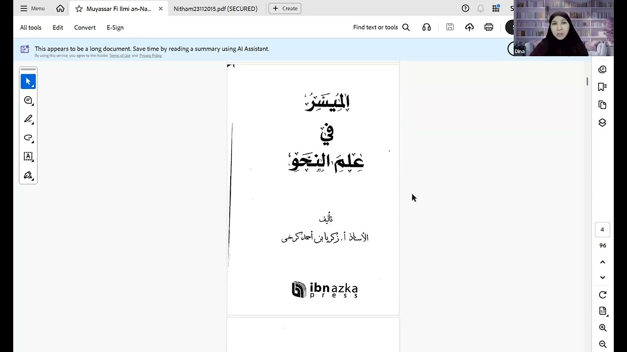 Belajar Bahasa Arab - Pertemuan ke 2