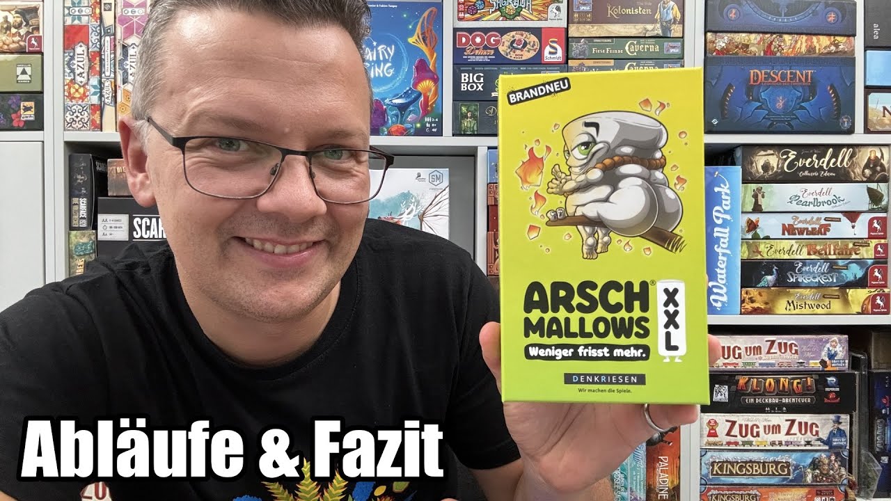 ARSCHMALLOWS XXL - Weniger frisst mehr (Denkriesen) - erfolgreiches Kartenspiel  als XXL Version