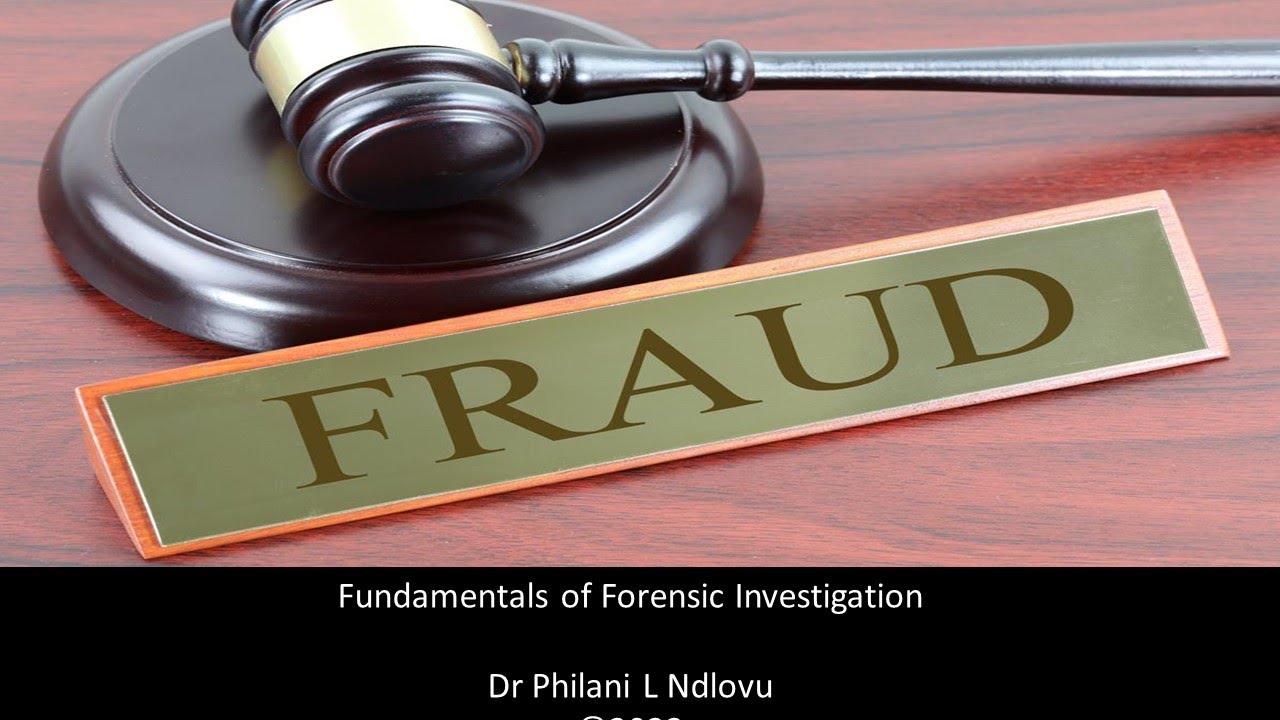 Forensic Investigation and Fraud Detection Techniques for South Africa -  Dr PL Ndlovu