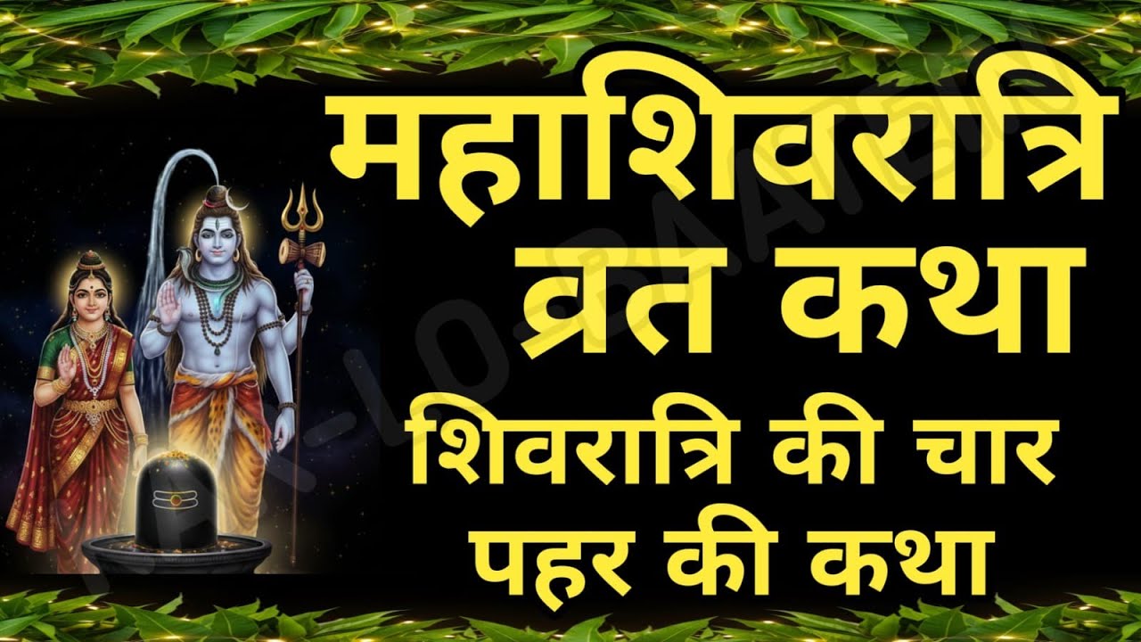 महाशिवरात्रि व्रत कथा ||shivratrikatha ||फाल्गुनशिवरात्री ||viralvideo||mahashivratri ||karlobaatein