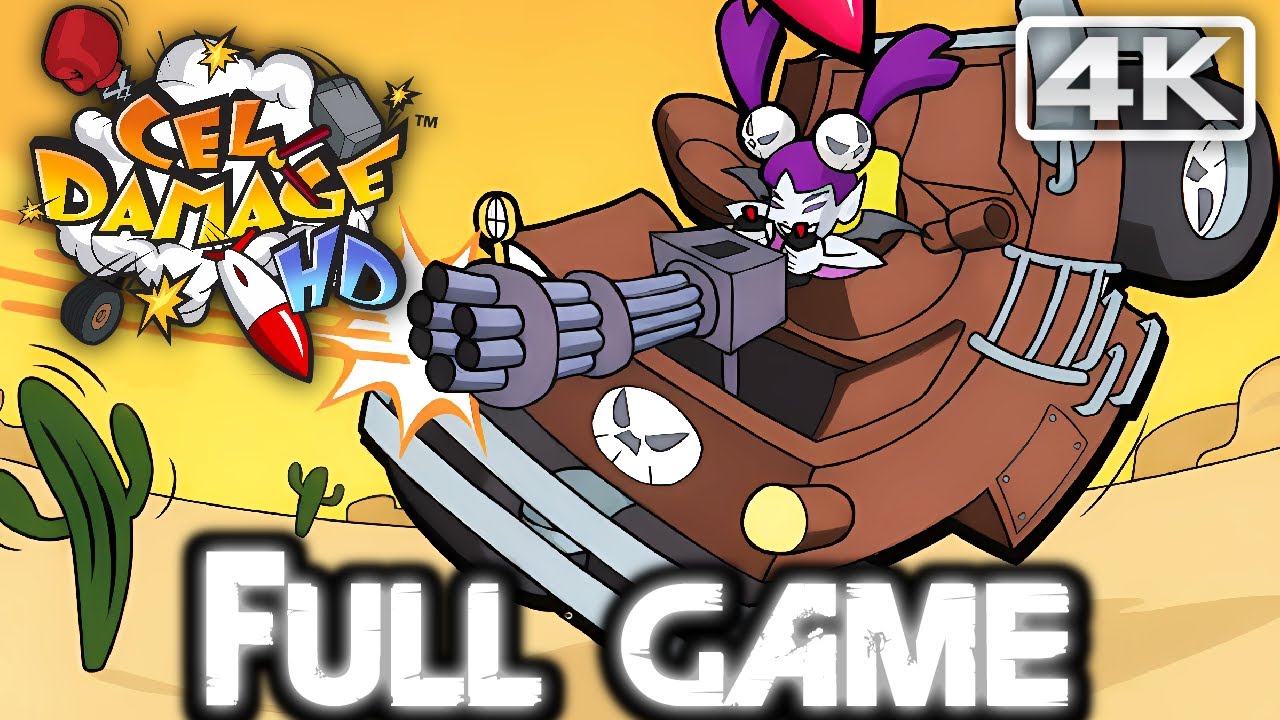 CEL DAMAGE OVERDRIVE Gameplay Walkthrough FULL GAME (4K 60FPS) No Commentary