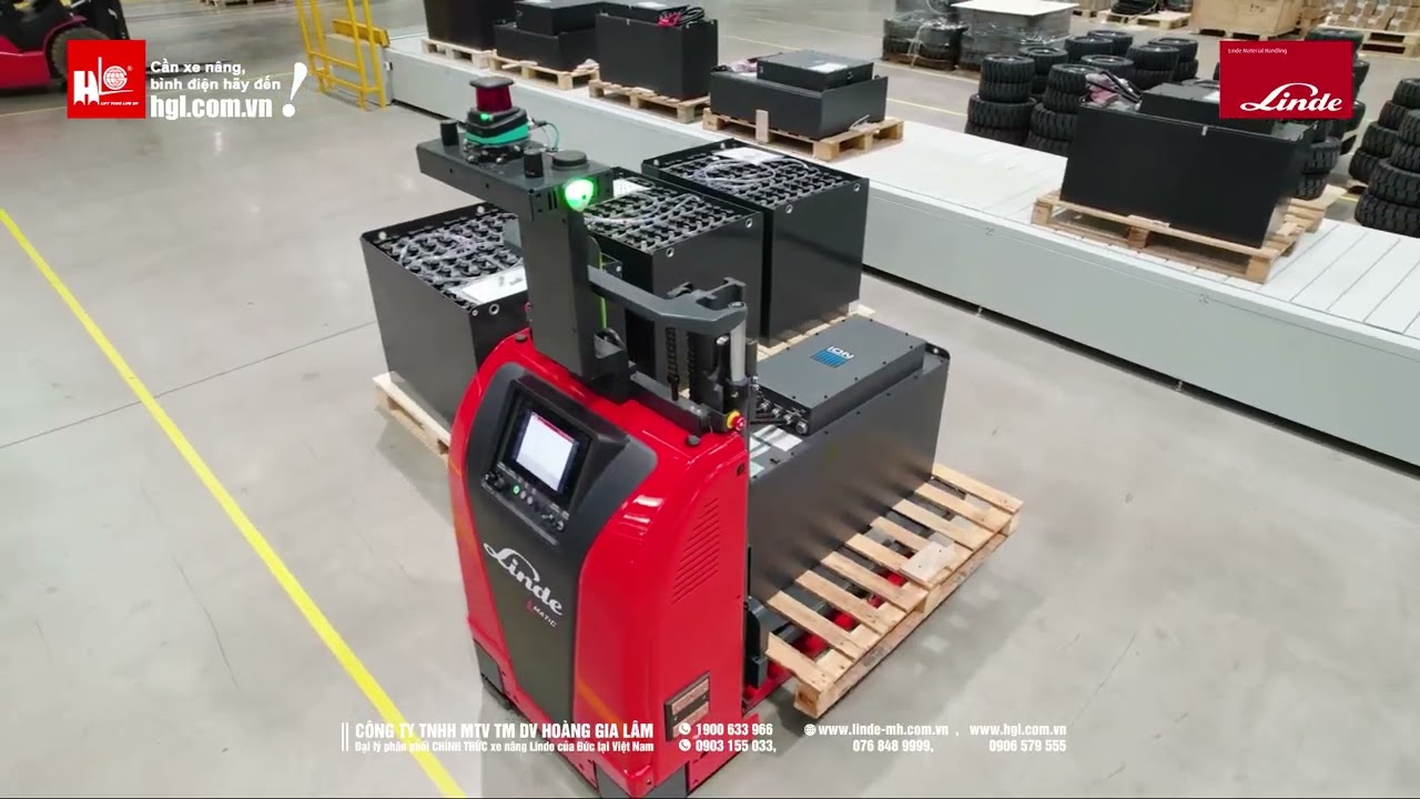 Xe nâng tự động: Linde L-Matic 12C