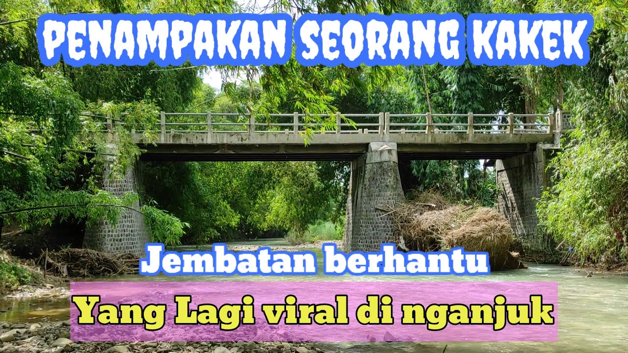 Lagi viral❗jembatan berhantu yang Lagi viral di perbatasan Jombang dan nganjuk.