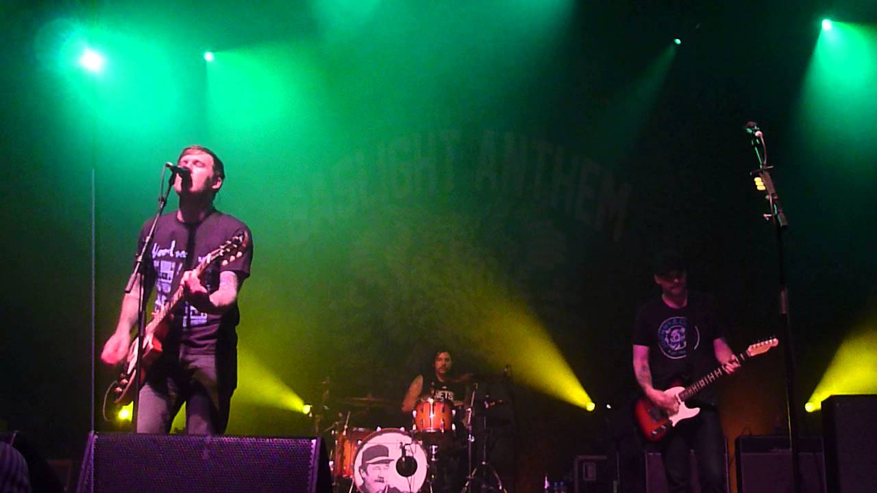 The Gaslight Anthem - Changing Of The Guards / Bob Dylan cover (Munich, 28.10.2012)