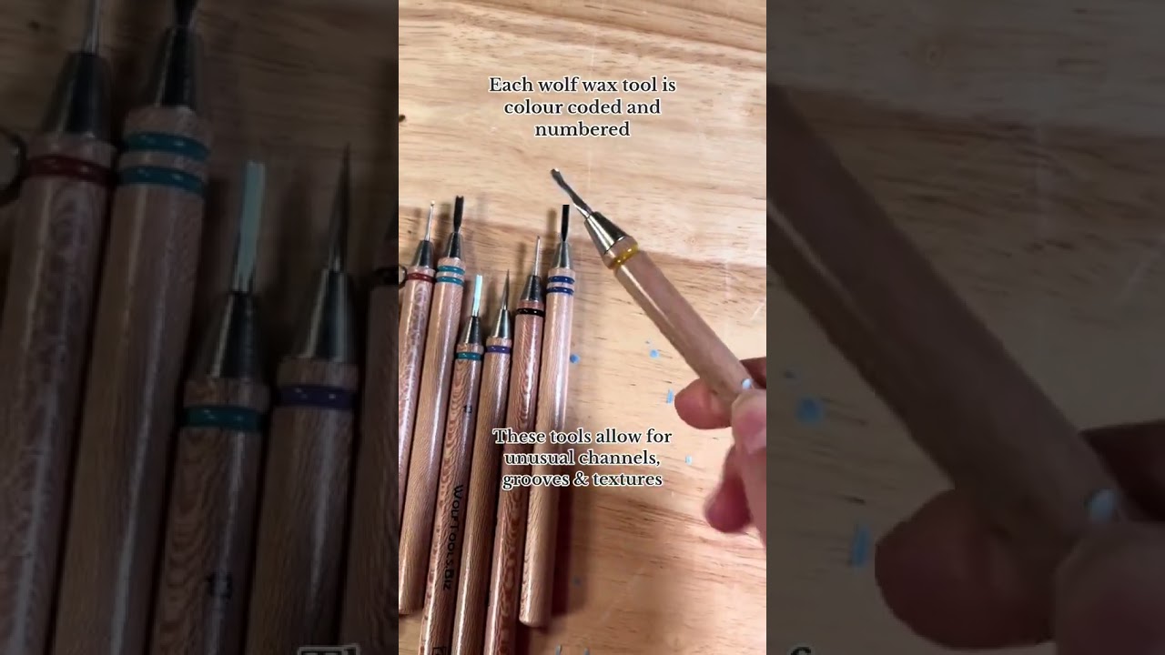 Wolf wax carving tools