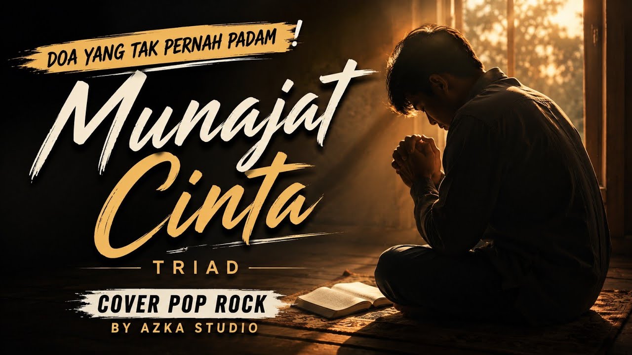 Munajat Cinta - TRIAD | Cover Pop Rock Version by Azka Studio