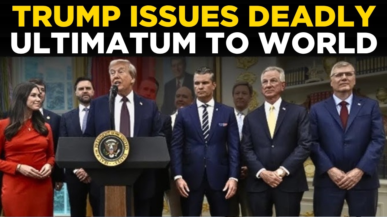 US NEWS LIVE | Trump&rsquo;s Deadly Ultimatum Shocks World | Latest News Update | WORLD NEWS LIVE