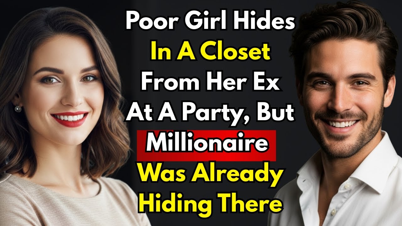 She Hides In A Closet From Her Ex At A Party, But The Millionaire CEO Was Already Hiding There