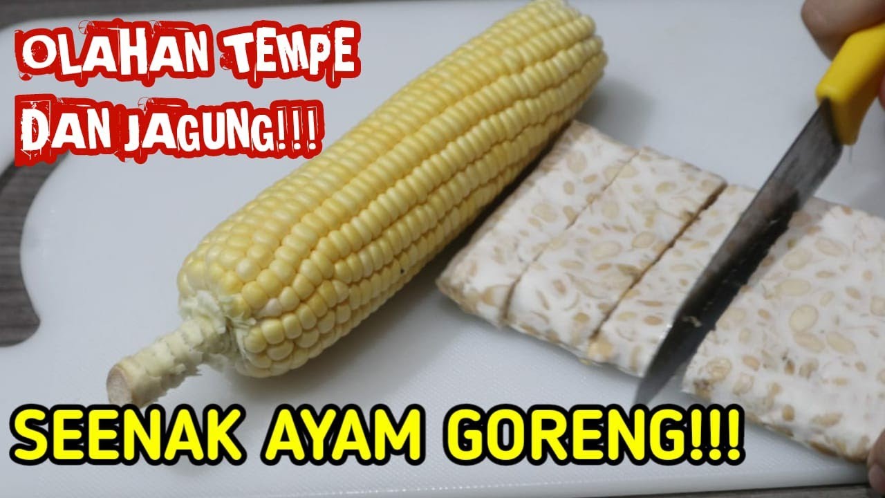 TIDAK PERLU LAGI MEMBELI SARAPAN DILUAR!!! JIKA KAMU PUNYA JAGUNG DAN TEMPE DI RUMAH