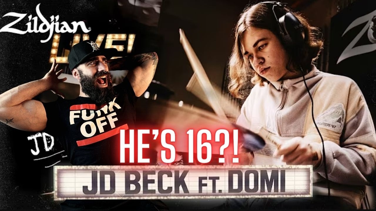 THE FAVORITE DRUMMER OF YOUR FAVORITE DRUMMERS - JD BECK