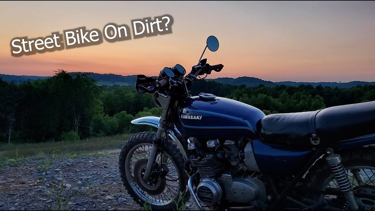 Four Cylinders in the Dirt — 1978 KZ650 on the Dirt Devil