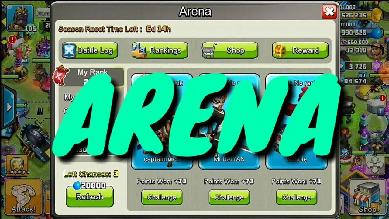 completing Arena in ss12 || clash of zombies| COZ1
