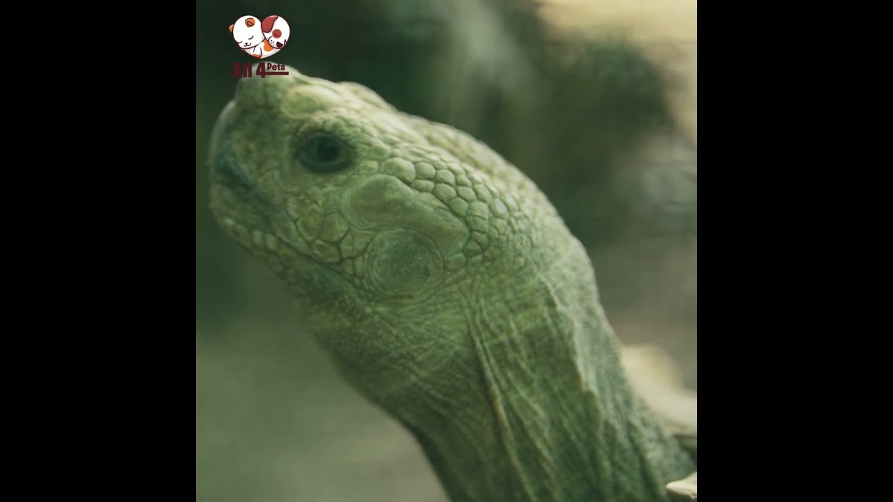Close Up Of Tortoise | All 4 Pets | 4K | Ultra HD #pets #animals #ytshorts #turtle #4kstatus #4k