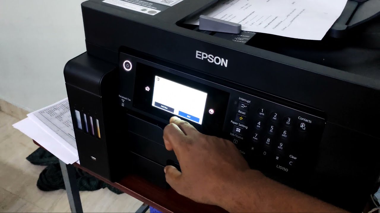 Epson l15150 dadf double side print