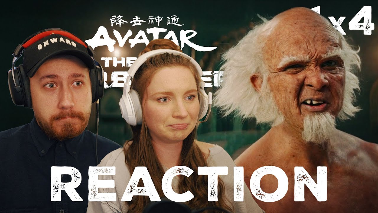 Женатые мегафанаты РЕАКЦИЯ на «Аватар: Легенда об Аанге»! [Netflix] 1x4 «В темноту» // Буми проти...