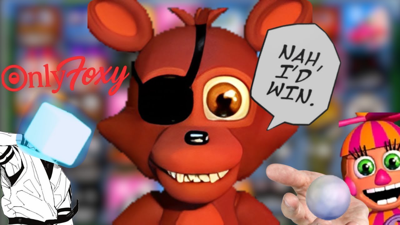Dá pra zerar FNaF World só com FOXYS? (Melhor animatronic slk) | FNaF World