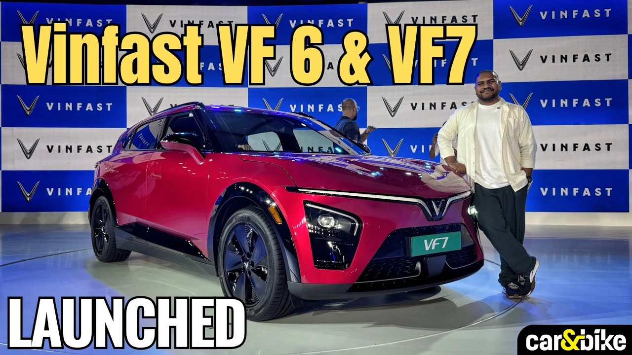 Vinfast VF6 and VF7 launched in India🔥
