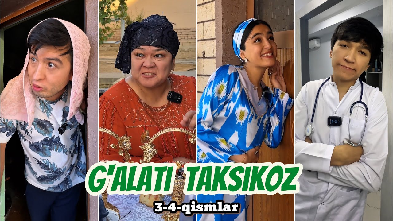 G‘ALATI TAKSIKOZ 🤨 | 3-4-QISMLAR