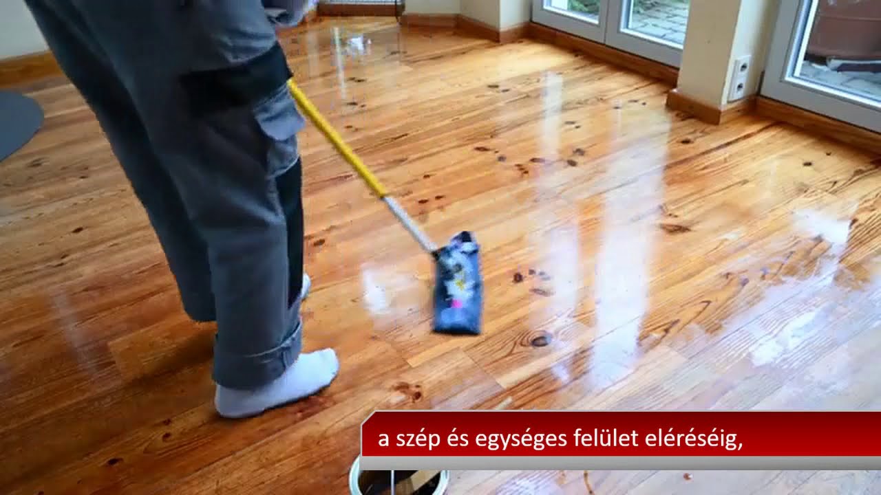Hogyan újítsuk fel, olajozzuk padlónkat, parkettánkat?