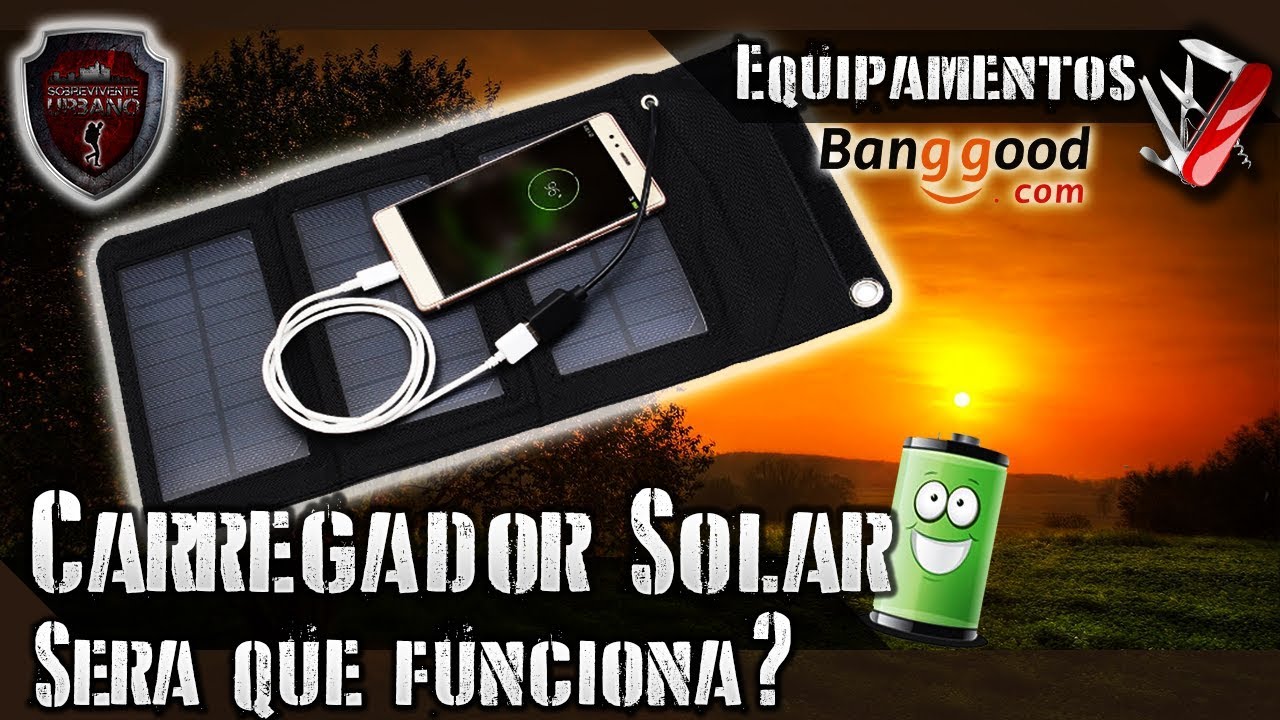 Carregador Solar de Baterias - Detalhes e testes