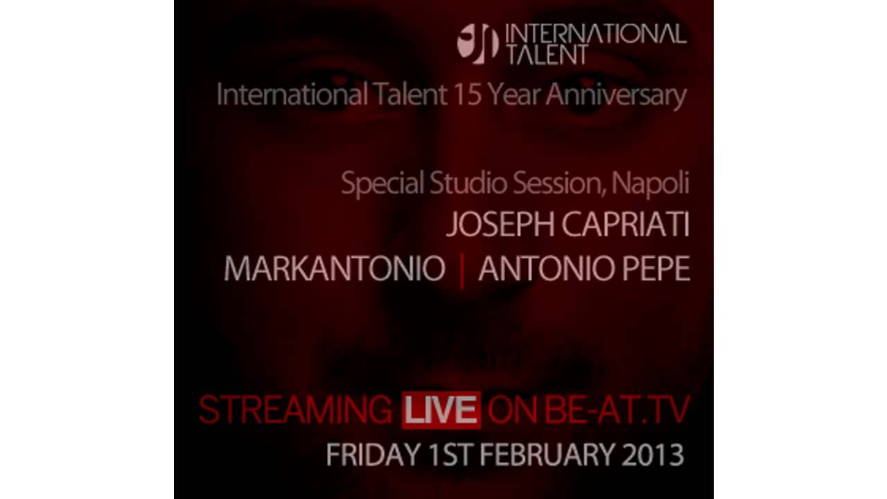 Joseph Capriati @ Disco Metropolis,Napoli (01-02-2013) Streamed on BE-AT.TV