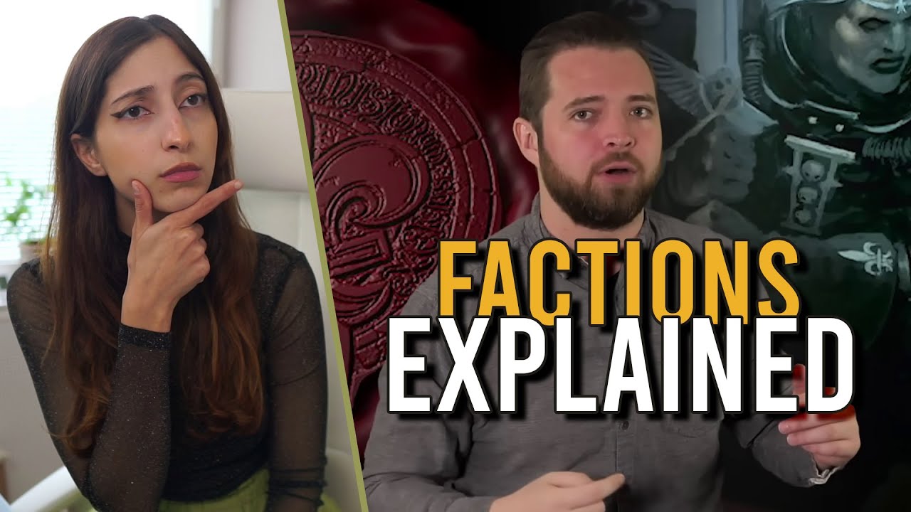 Newcomer REACTS to Warhammer 40k Factions Explained (by Bricky)