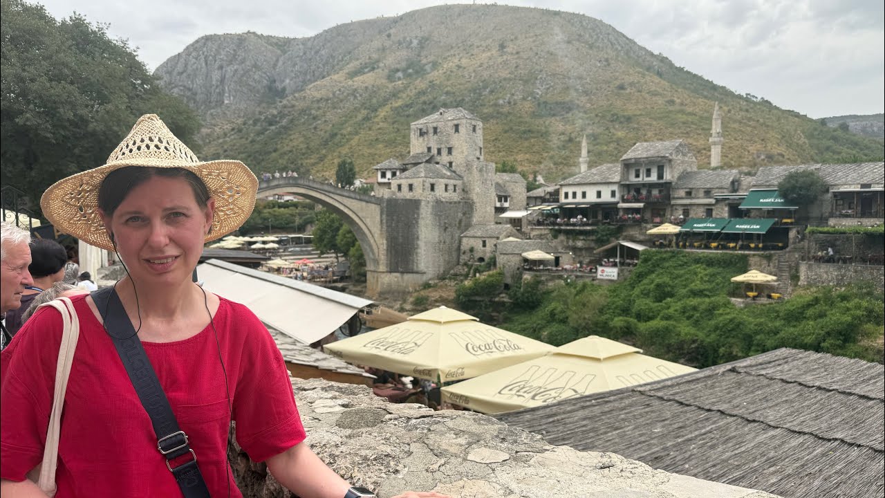 Zwiedzam Mostar, miasto w Bośni i Hercegowinie