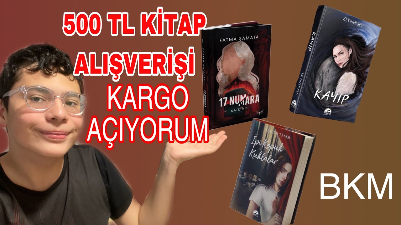 KİTAP KARGOSU AÇIYORUM - 500 TL BKM KİTAP
