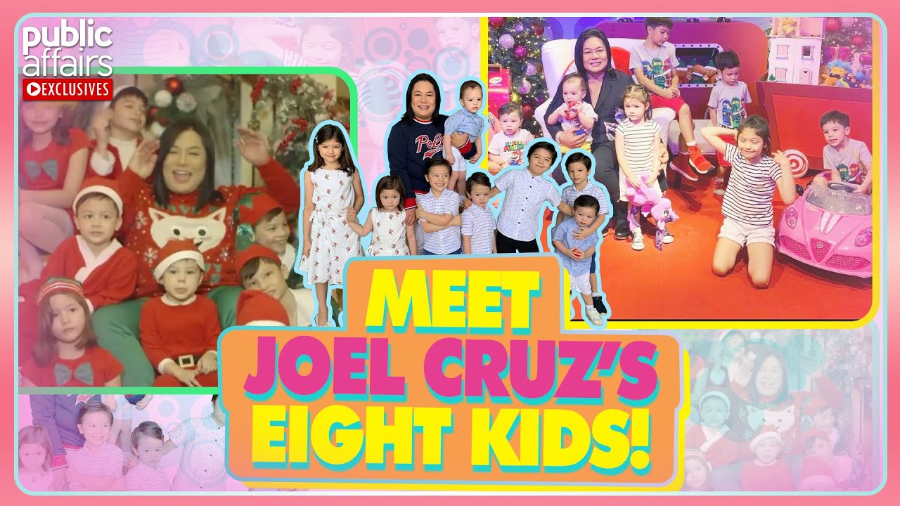 Meet Joel Cruz&rsquo;s eight kids | Public Affairs Exclusives