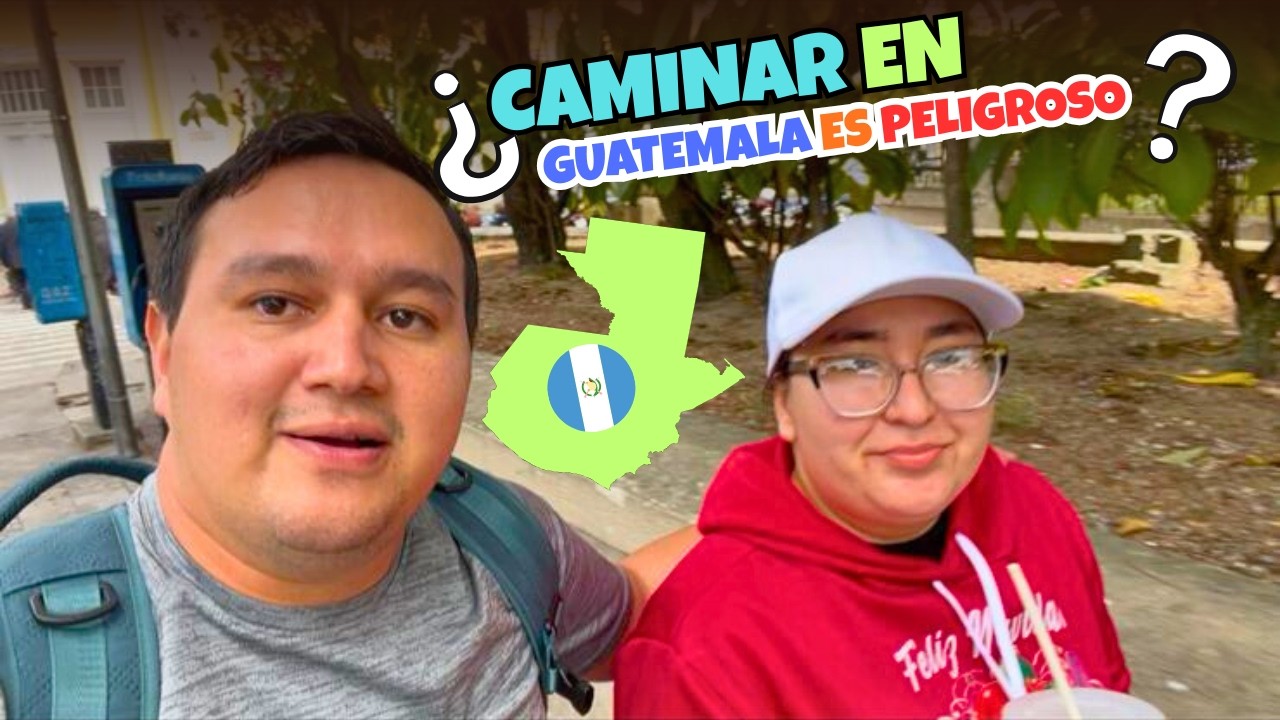 ¿QUÉ encontramos caminando por las CALLES de Ciudad Guatemala?