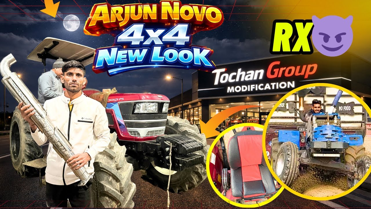 Sonalika Rx 😈 Arjun Novo 4*4 New Look 😍 Tochan King Group On Top  @Ravi_chaudhary291 @nishu_deshwal 