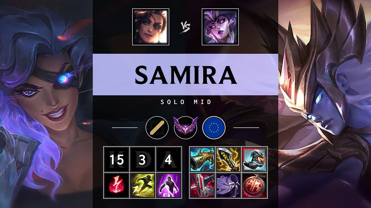 Samira Mid vs Syndra - EUW Master Patch 25.14