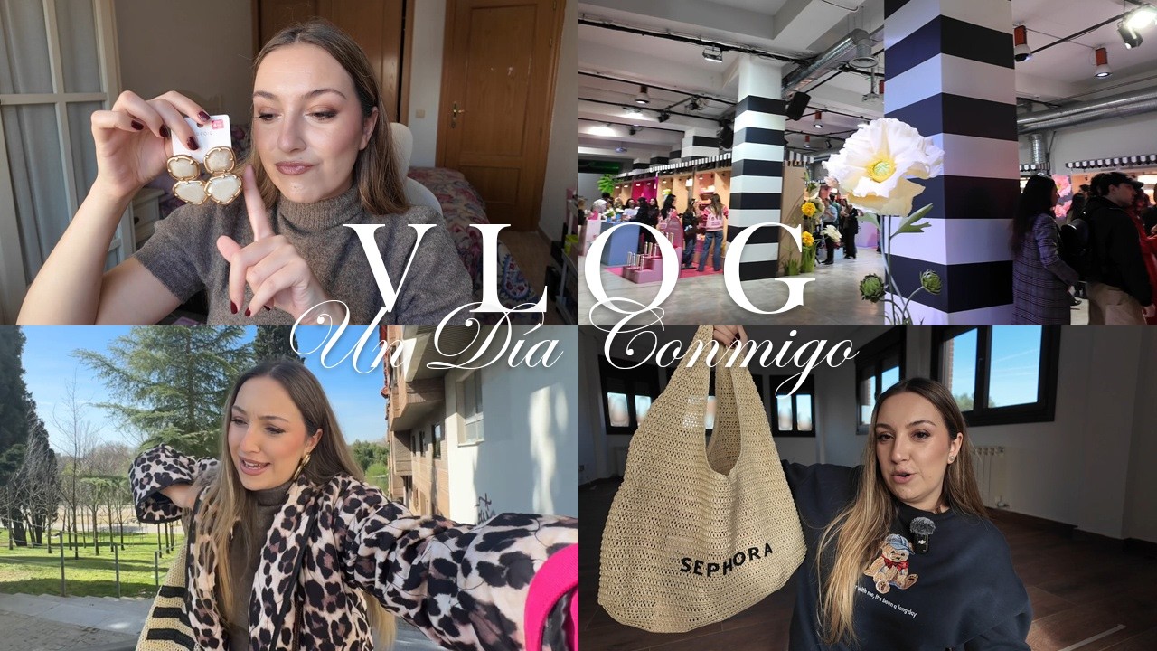 ✨ 1 DÍA CONMIGO: 💄 GRWM para Madrid (Evento de Sephora) + 🏡 Primer Unboxing en la Casa Nueva | VLOG