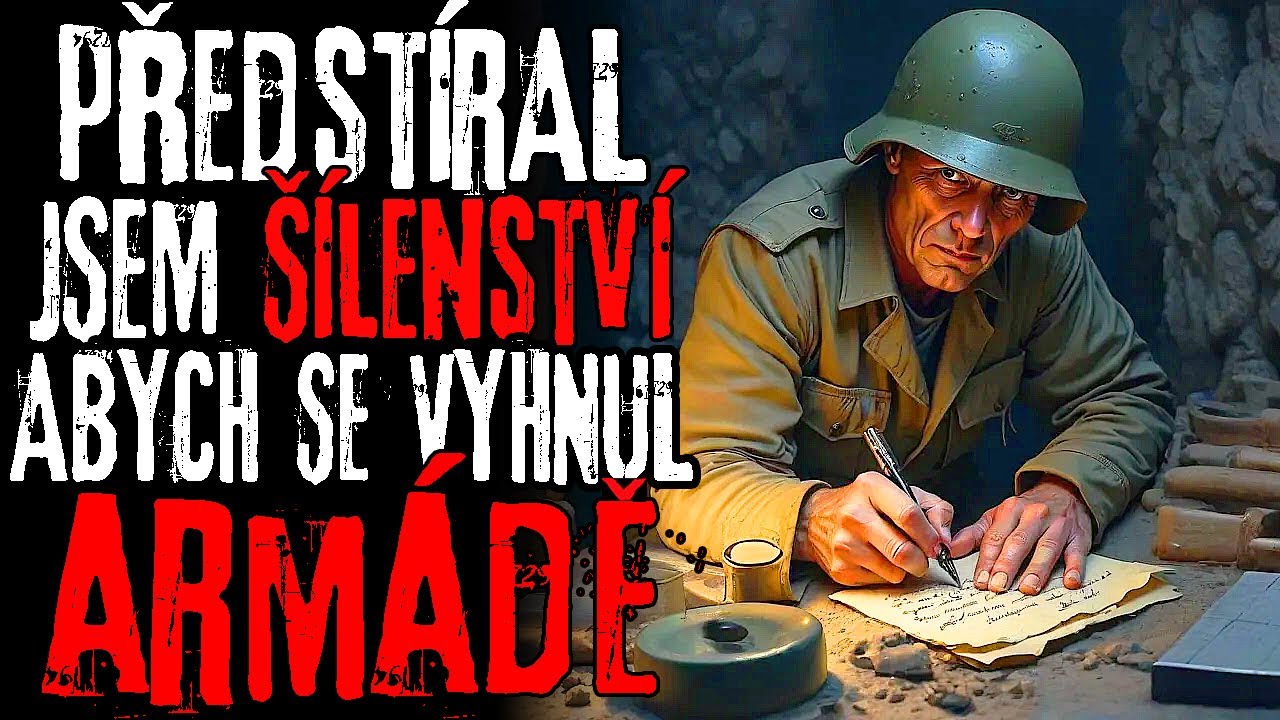 PŘEDSTÍRAL JSEM ŠÍLENSTVÍ, ABYCH SE VYHNUL ARMÁDĚ | CREEPYPASTA [CZ]