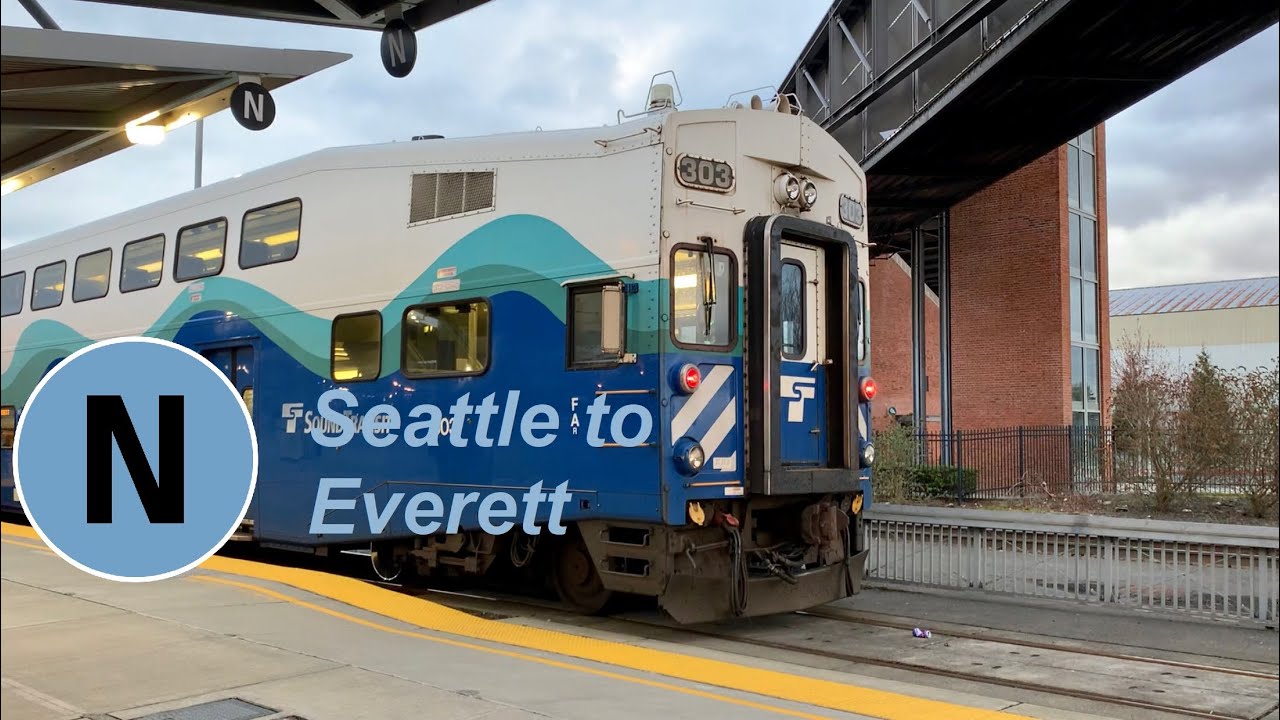 Sounder N Line | Seattle to Everett