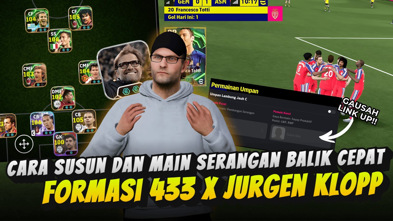 MANAGER SBC TERKUAT🚀!! REVIEW MANAGER JURGEN KLOPP PAKE FORMASI 433 TERKUAT SAAT INI