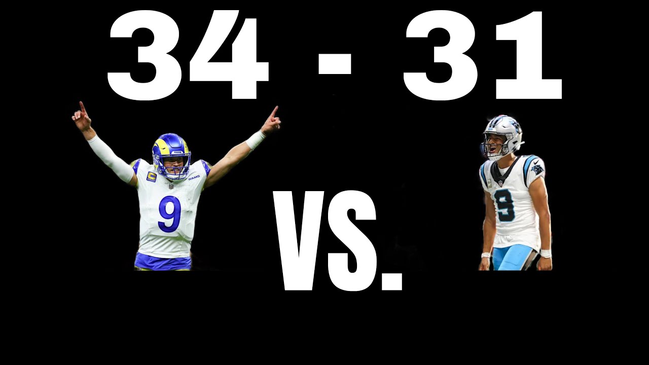 Rams @ Panthers Instant Reaction