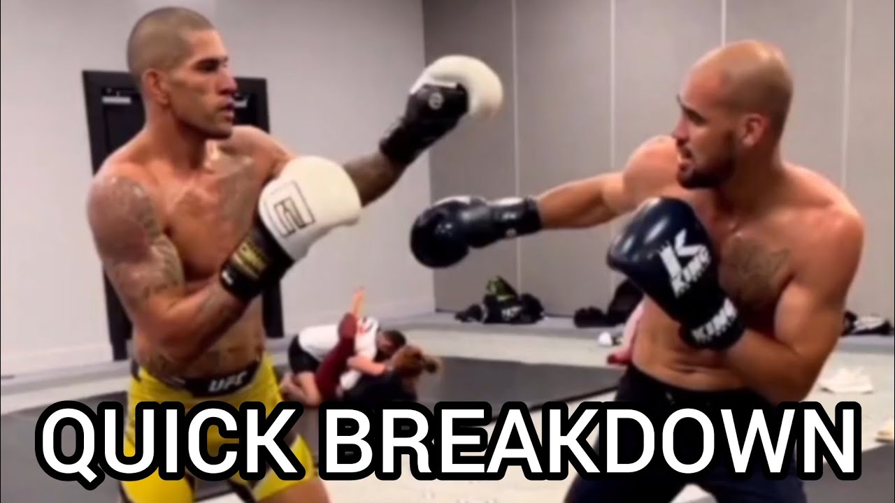 Alex Pereira x Yousri Belgaroui SPARRING BREAKDOWN 🏓