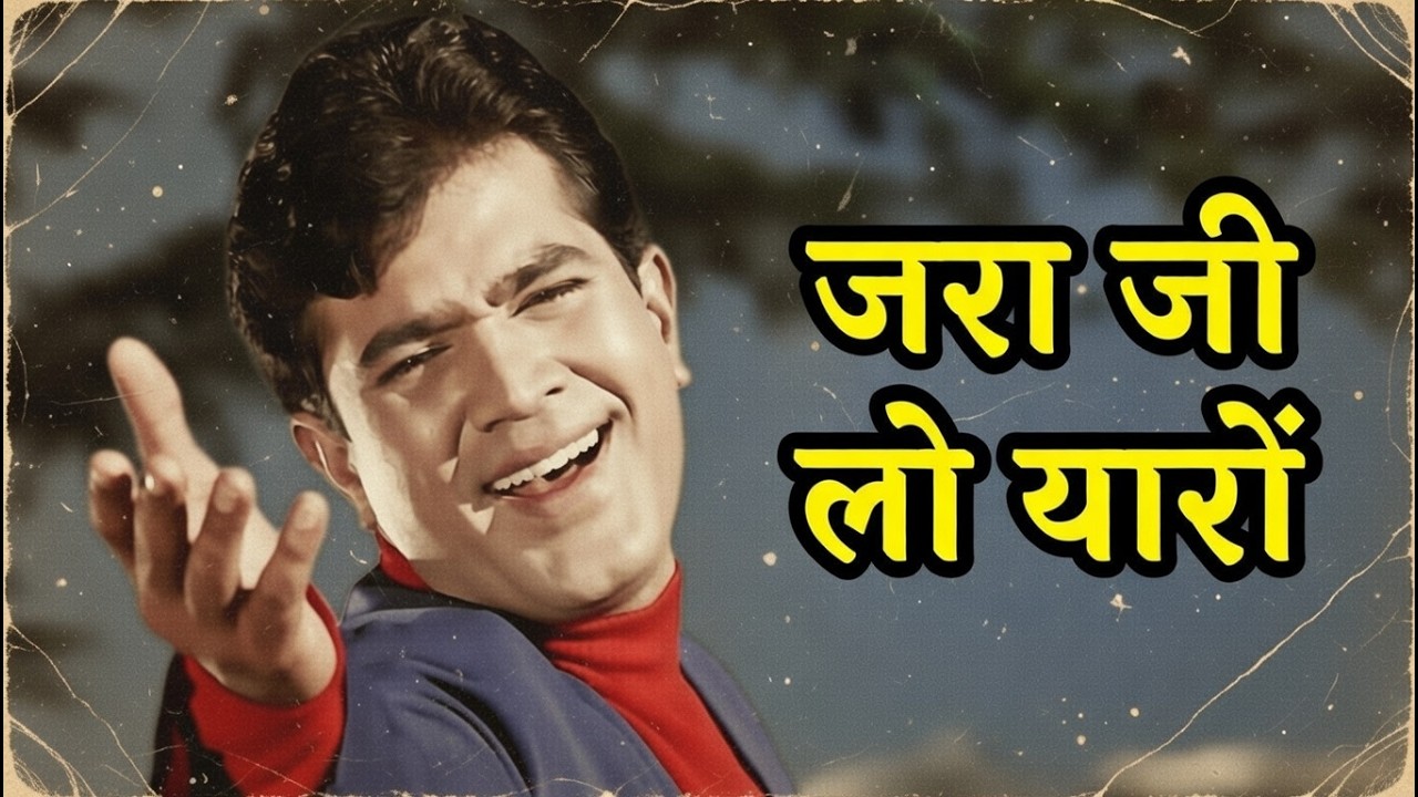 Jara Jee Lo Yaaro || (Self written Sad song)| #Vintage Bollywood