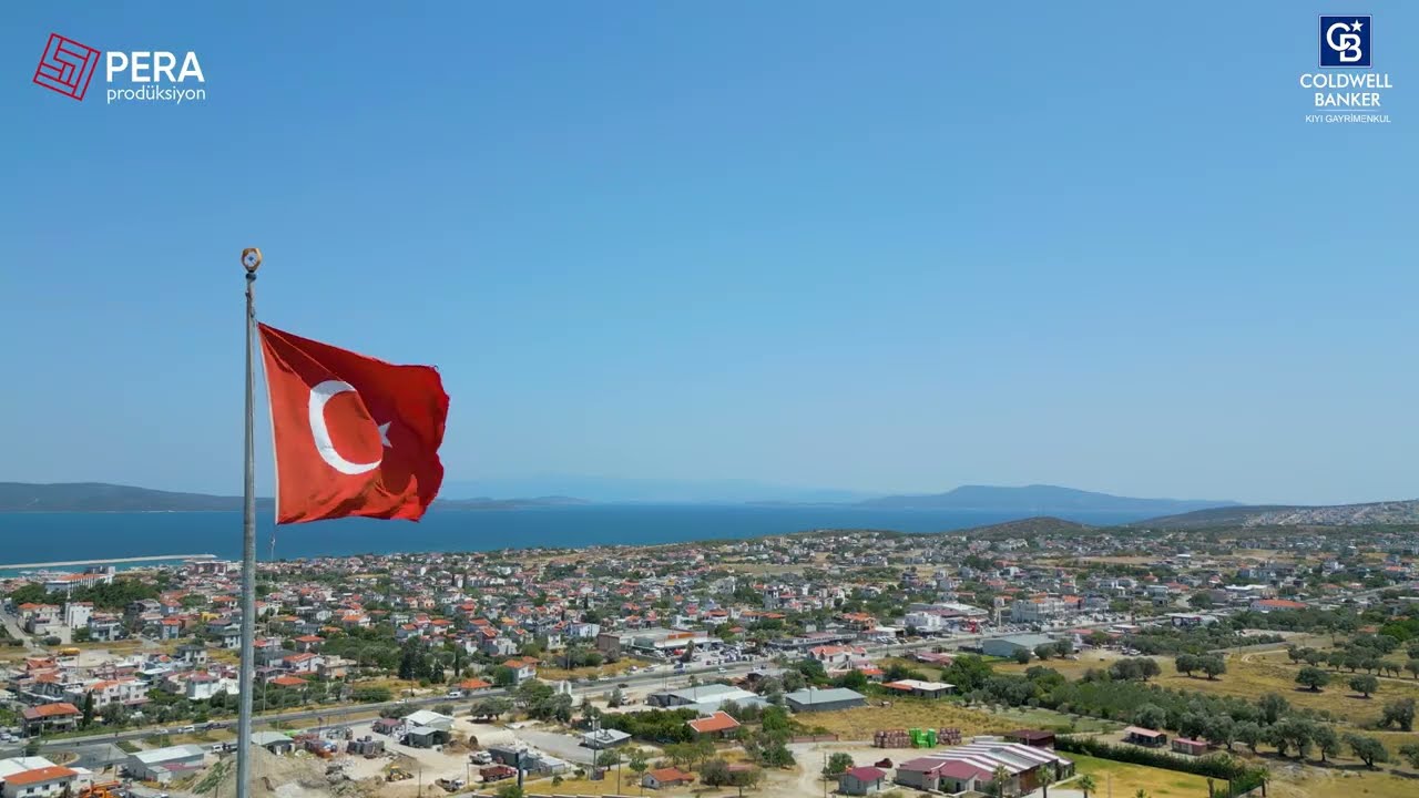 Karaburun Mordoğan Merkezde 1423 m² Arazi İçerisinde Müstakil Ev