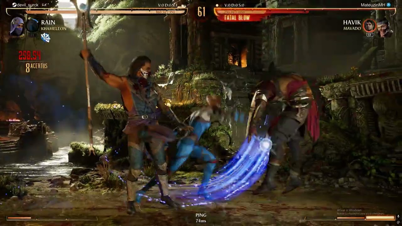 Mortal Kombat 1 - Devil Surck (Rain) x MatuzinMH (Havik)