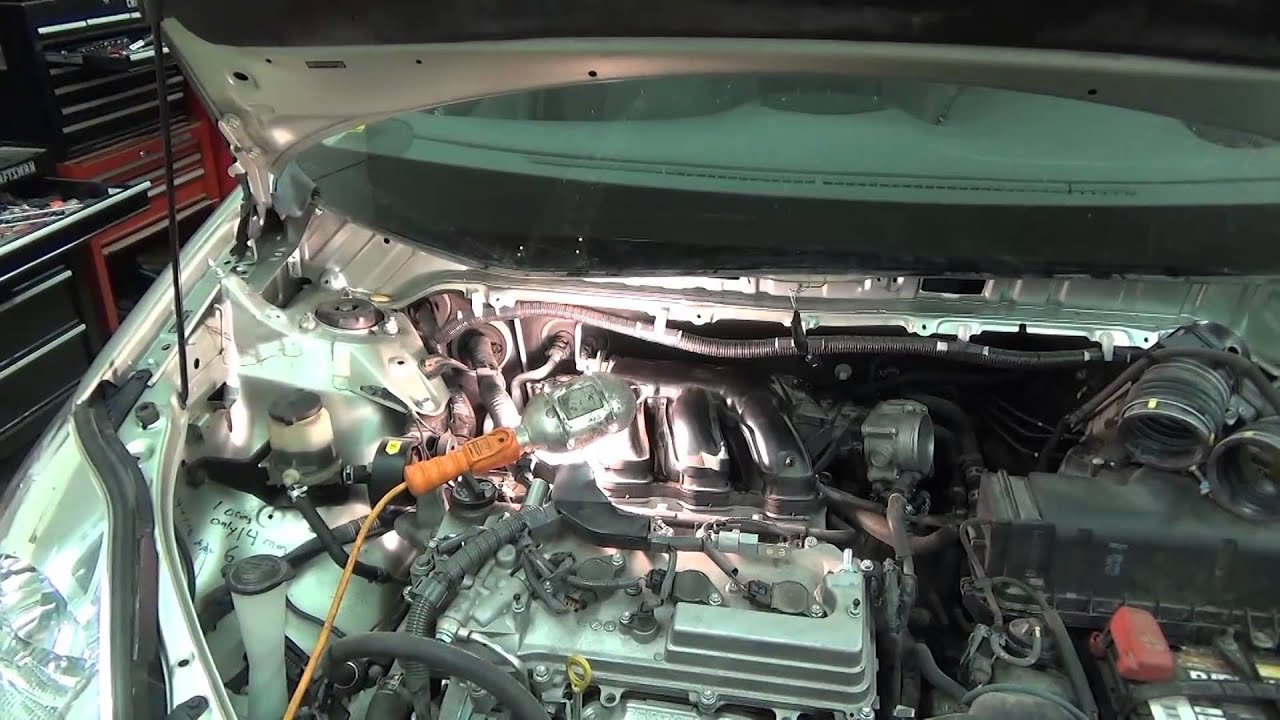 2008 Toyota Sienna Spark Plug change