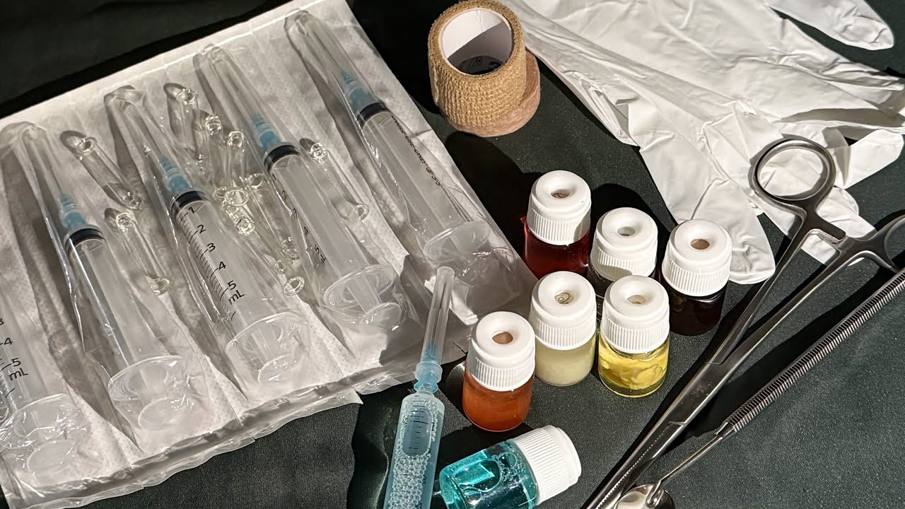 ASMR 따끔 주사💉 + 소독 업그레이드 버전 팅글 모음집 Medical Injection