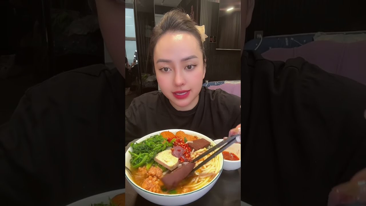 Mời mọi người Mukbang Bún Riêu Nhà Làm, Bún Riêu Hải Sản, Bún Bò Huế với em nghen