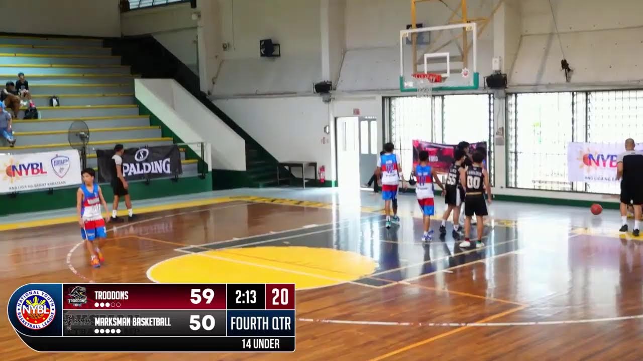 NYBL SEASON 13 | 14 UNDER | MARKSMAN BASKETBALL VS TROODONS