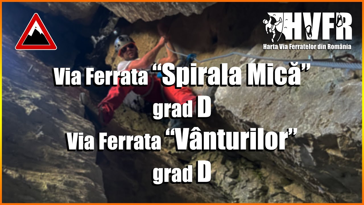 Via Ferrata SPIRALA MICA (D) & Via Ferrata VANTURILOR (D) Baia de Fier | #HVFR | Episodul 5